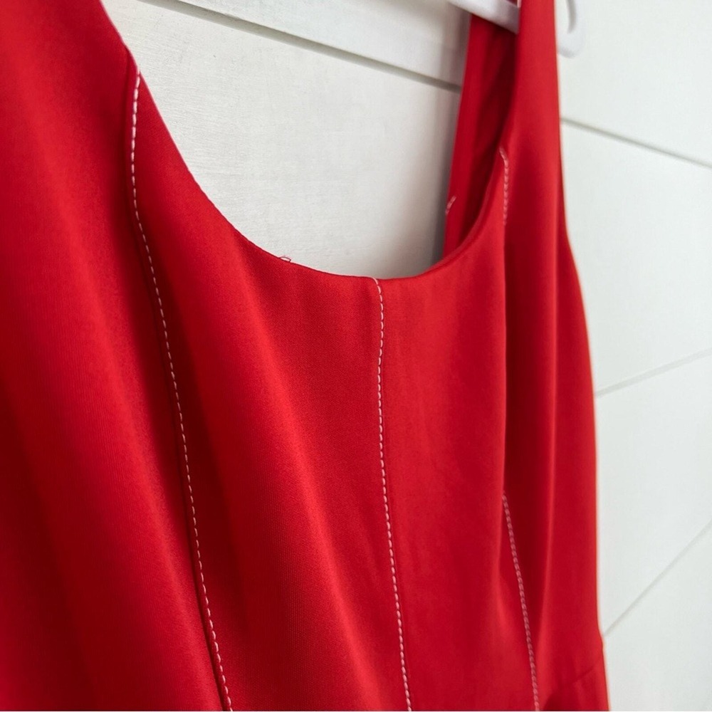 NEW Ted Baker LOHANNA Fit & Flare Dress Women Red Skater Mini 4-6 (ted2) - Picture 4 of 12